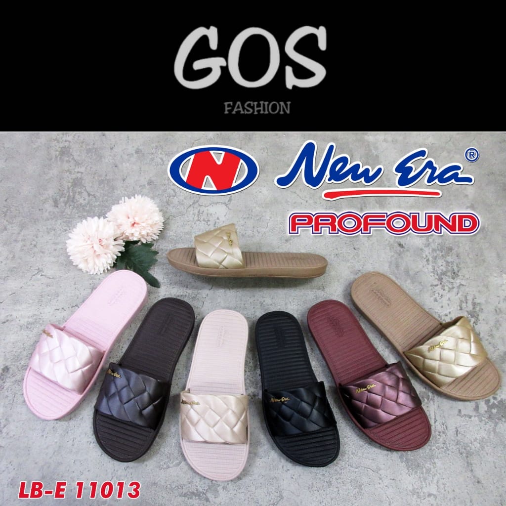 gof NEW ERA LB 11013 Sandal Selop Flat Wanita Sandal Slop Jelly Sendal Cewek