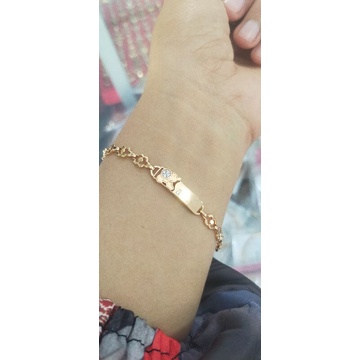 Gelang emas asli rantai anak K300