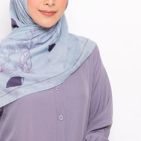 ➹ ZM Zaskia Mecca - Aceh Silver Scarf Kerudung Segi Empat Wangi Water Splash ➶