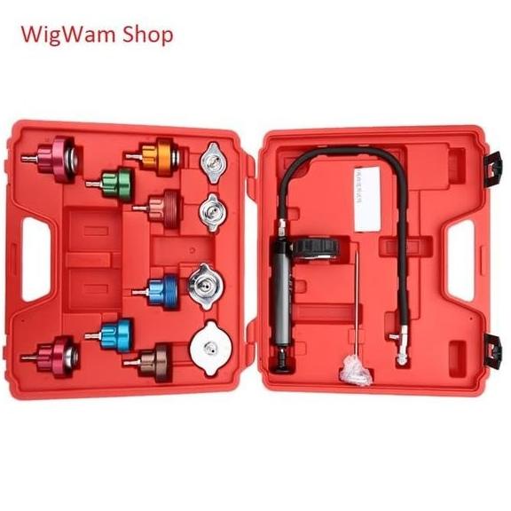 New 14 Pcs Radiator Cup Tester Alat Tes Kebocoran Radiator Murah