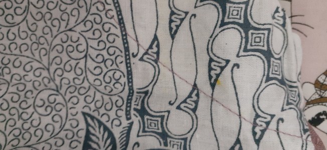 Dress Tunik Batik Tradisional Kantor Wanita Kombinasi Fashion. Best Seller