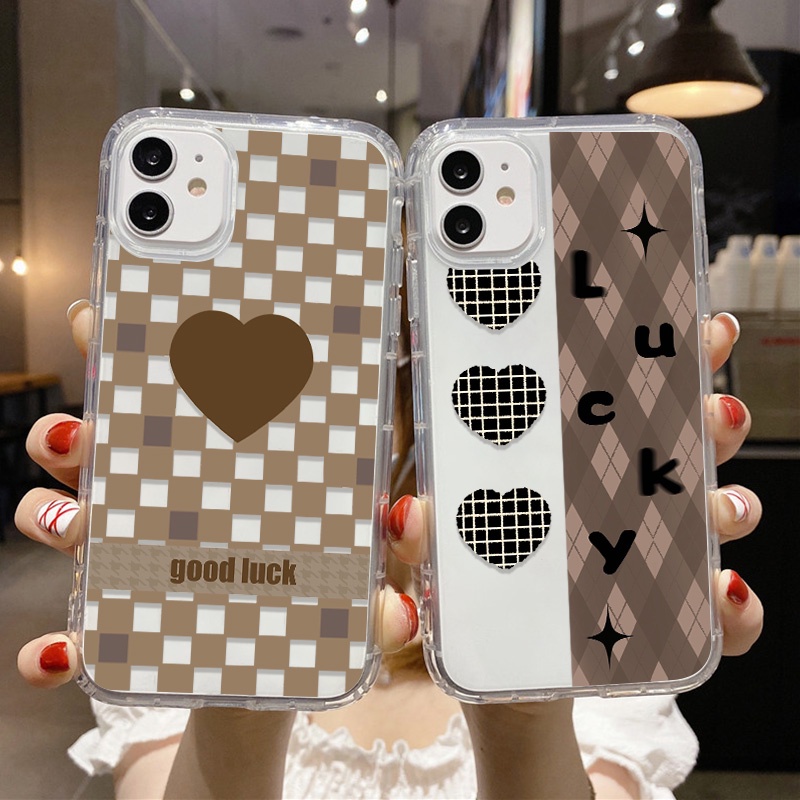 REALME Case Motif Kotak-Kotak Klasik Untuk OPPO A74 A54 A94 A93 A57 A59 A8 A83 A9 F1S A39 A15 A15S A53 A32 A33 S A37 A35 A16 A16S A54S A52 A9 A7 2020 A7