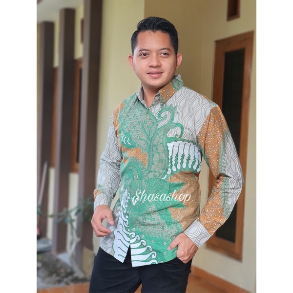 Batik Pria BUTO IJO Full Furing Katun Halus Size M-XXL High Quality