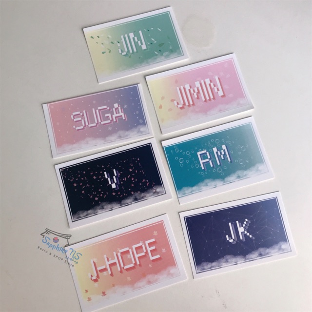 BTS STICKER SET