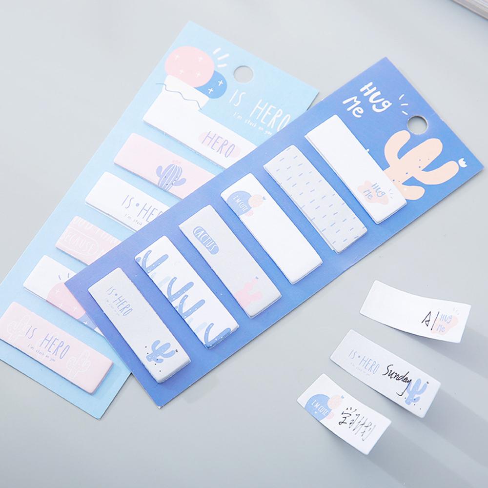 [Elegan] Notepad Siswa Kaktus Lucu Pasokan Kantor Sekolah