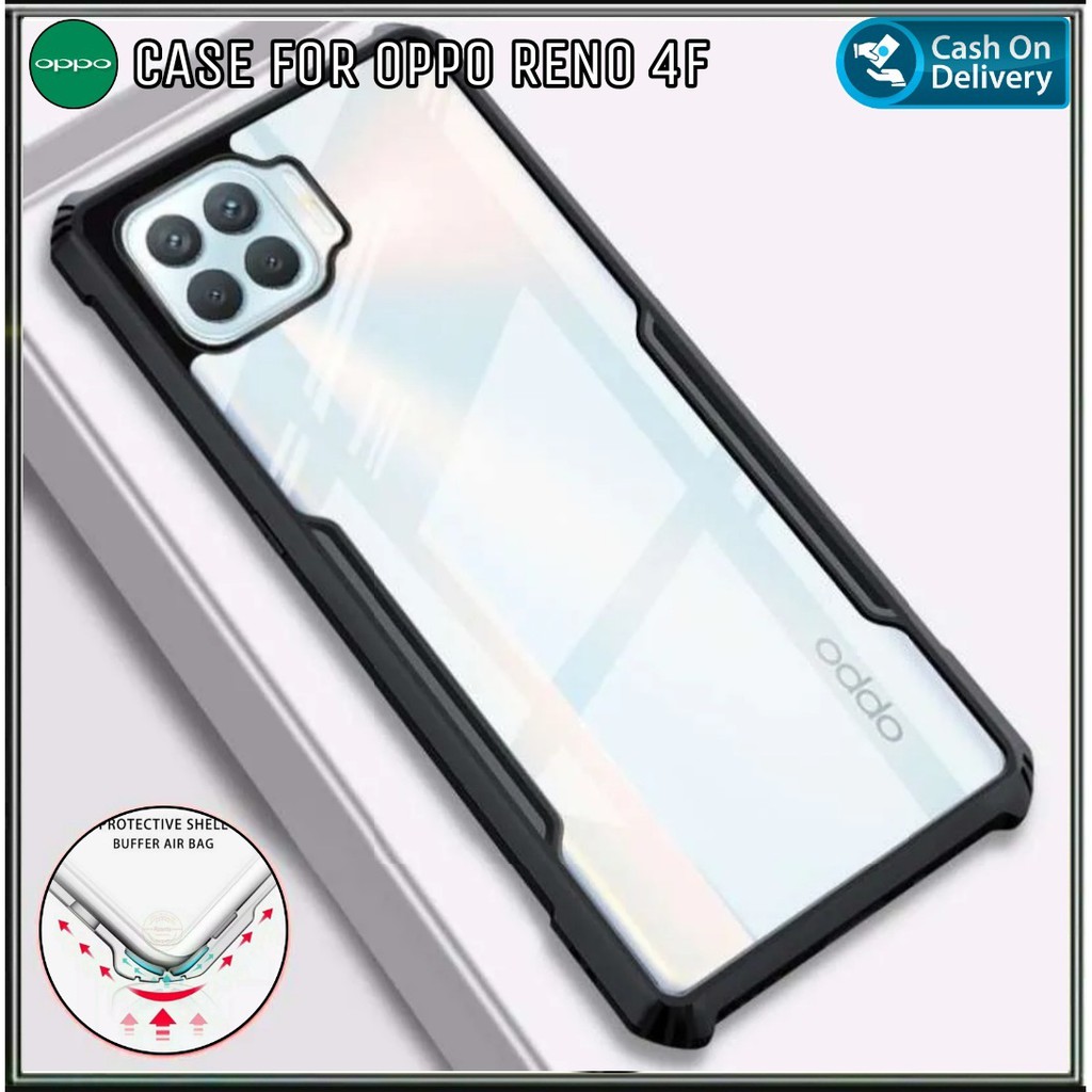 Mondi Store Case Oppo Reno 4 4 F 4 Pro 2F 2Z 2 3 RENO 5 Soft Hard Tpu HD Transparan Casing Cover
