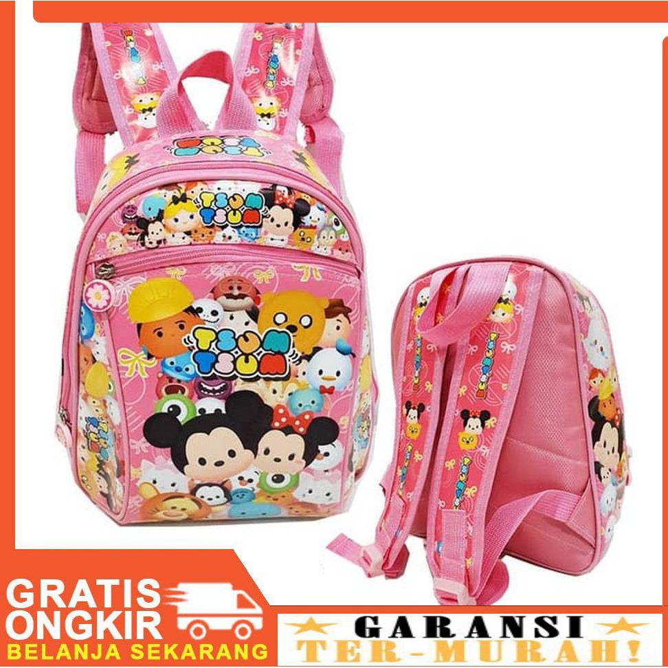 Promo Termurah Tas Ransel Paud Tsum Tsum Gendut Baru Cp9 Termurah