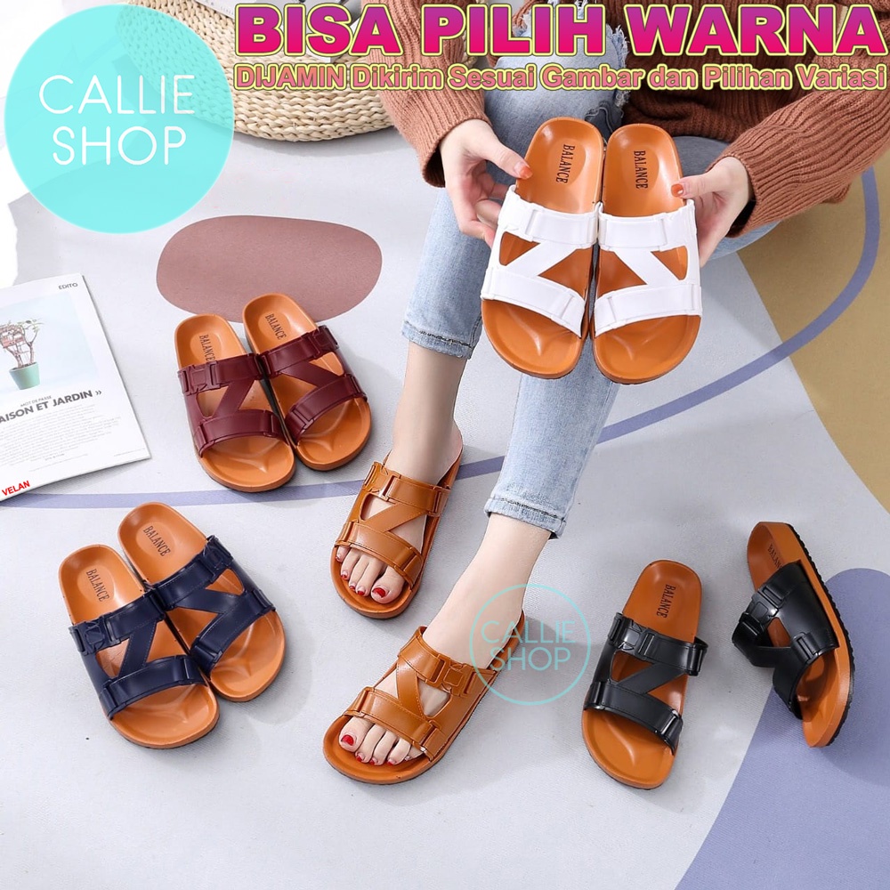 Selop Wanita Sandal Puyuh Jelly Balance PYHKLIKZ