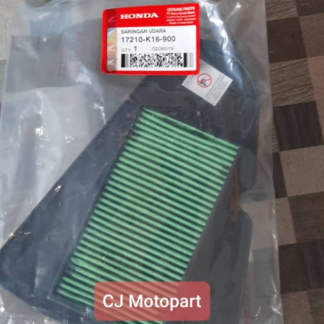 FILTER UDARA K16 BEAT FI / VARIO 110 FI / BEAT ESP MURAH DAN BERKUALITAS ORIGINAL