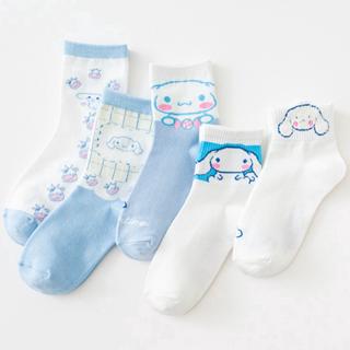  Kaos  Kaki Motif  Kartun Anjing  Bahan Katun Breathable Gaya 