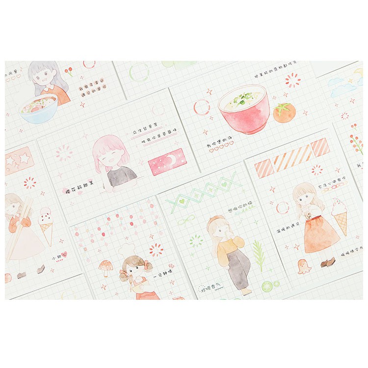 

Postcard Kartu Pos Kertas Surat Kartu Ucapan "Happy Sweet Life