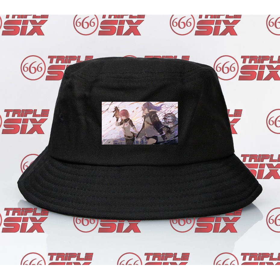 Topi Bucket Arknights Exusiai Mostima
