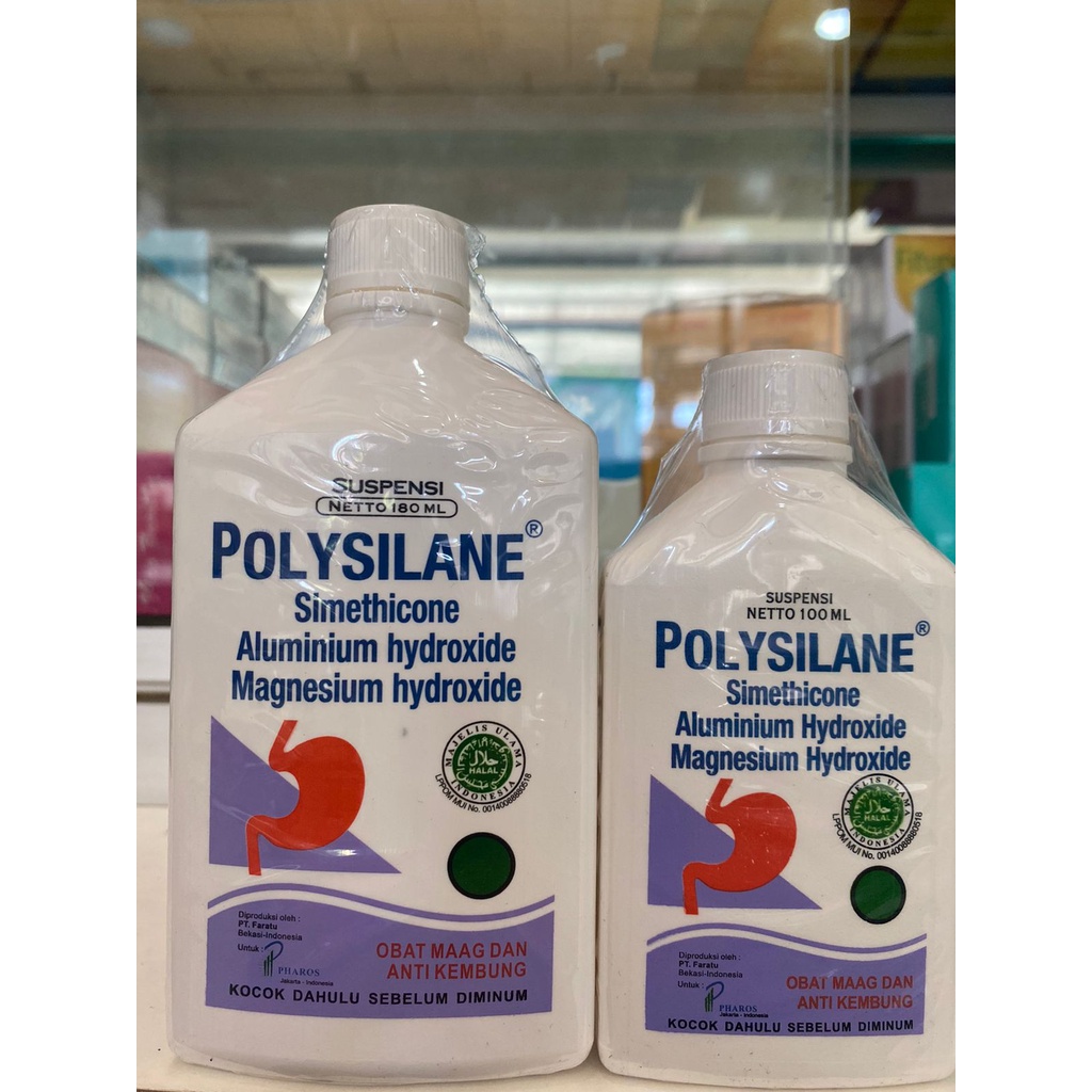 Polysilane Sirup/Suspensi / Obat maag dan Kembung