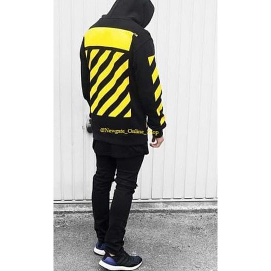 Off White Hoodie Sweater - Putih, M