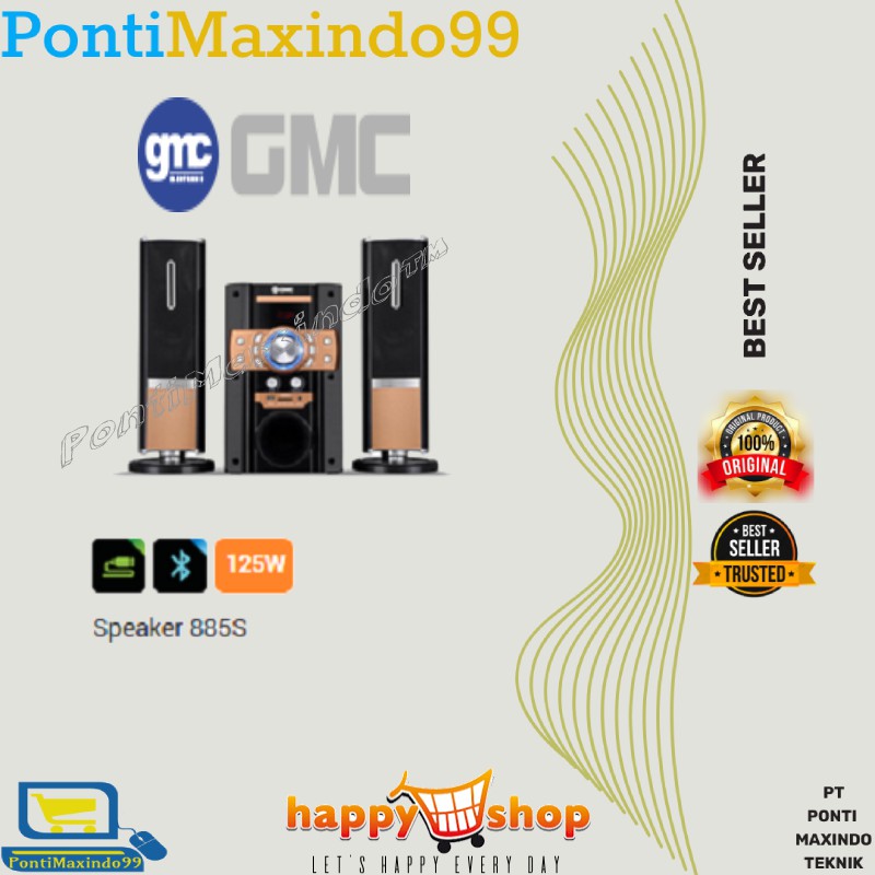 SPEAKER ACTIVE  BLUETOTH MULTIMEDIA GMC 885S