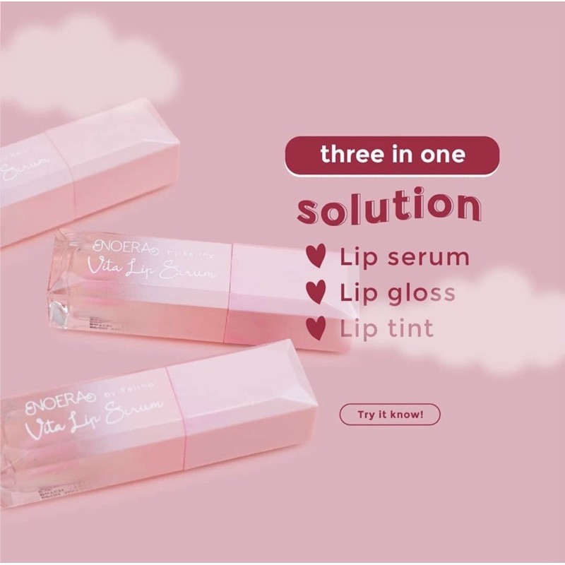 READY STOCK BISA BAYAR DI TEMPAT Noera Vita Lip Serum beautycare /noera skincare/vitamin lip