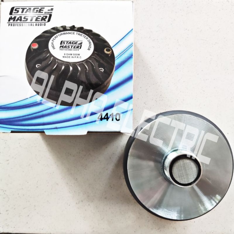 TWEETER DRIVER STAGE MASTER SM D4410 ORIGINAL / DRIVER TWEETER STAGE MASTER D4410 / TWITTER STAGE MA