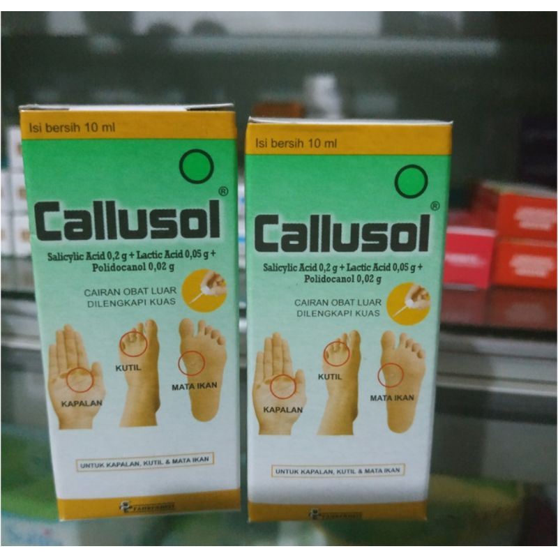 CALLUSOL 10 ML CALUSOL OBAT KUTIL