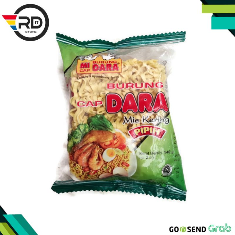 Mie Kering Pipih Cap Burung Dara / Mie Gepeng / Mie Telor