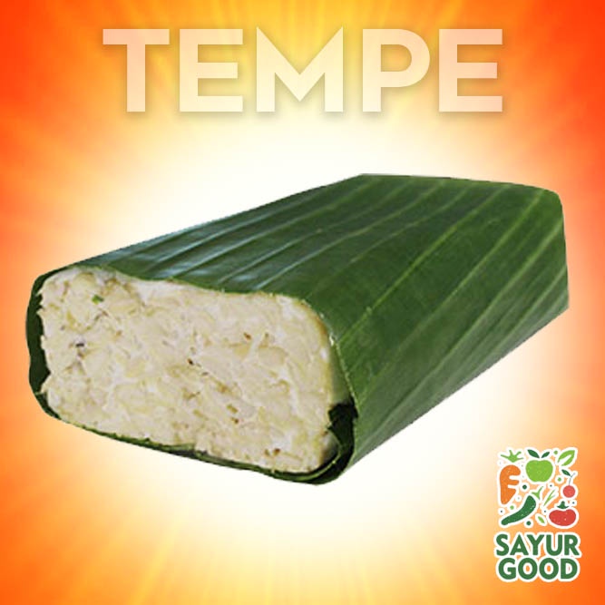 

Tempe Segar / Tempe Mentah Fresh / Tempe Daun Pisang / Per Papan