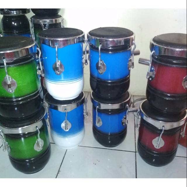 Kendang gendang kempul mini plus stand