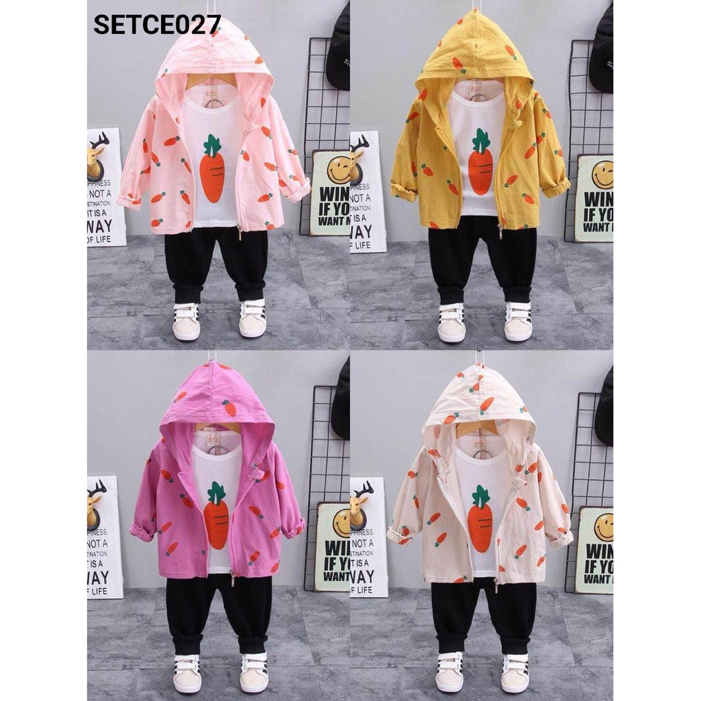 SETELAN BAJU ANAK PEREMPUAN IMPORT A10271