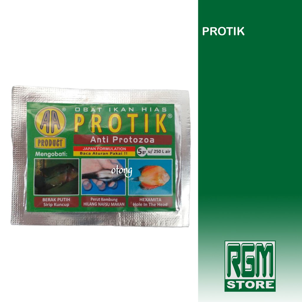 PROTIK anti protozoa obat ikan aquarium kolam murah