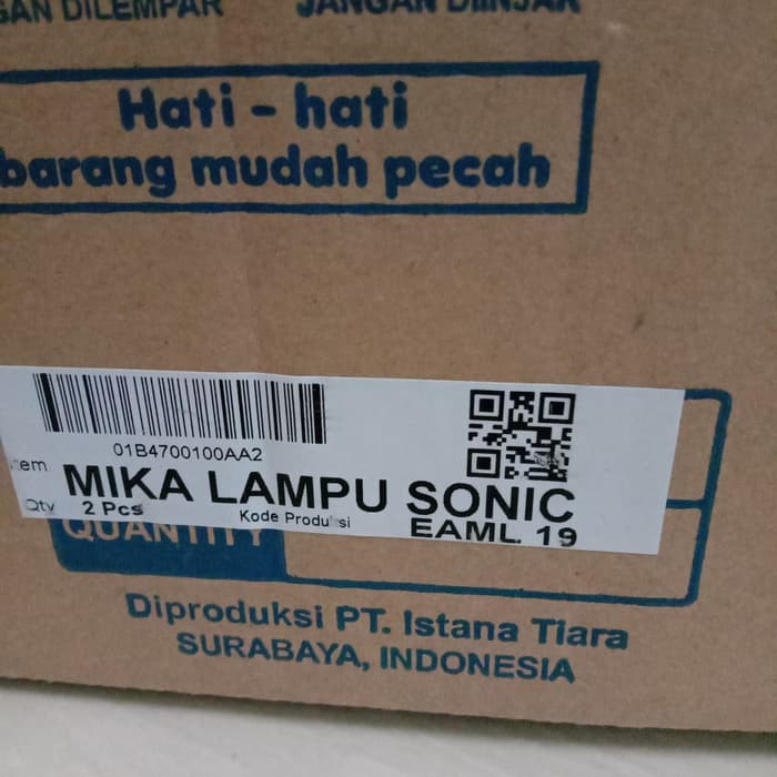 Mika lampu Depan SONIC