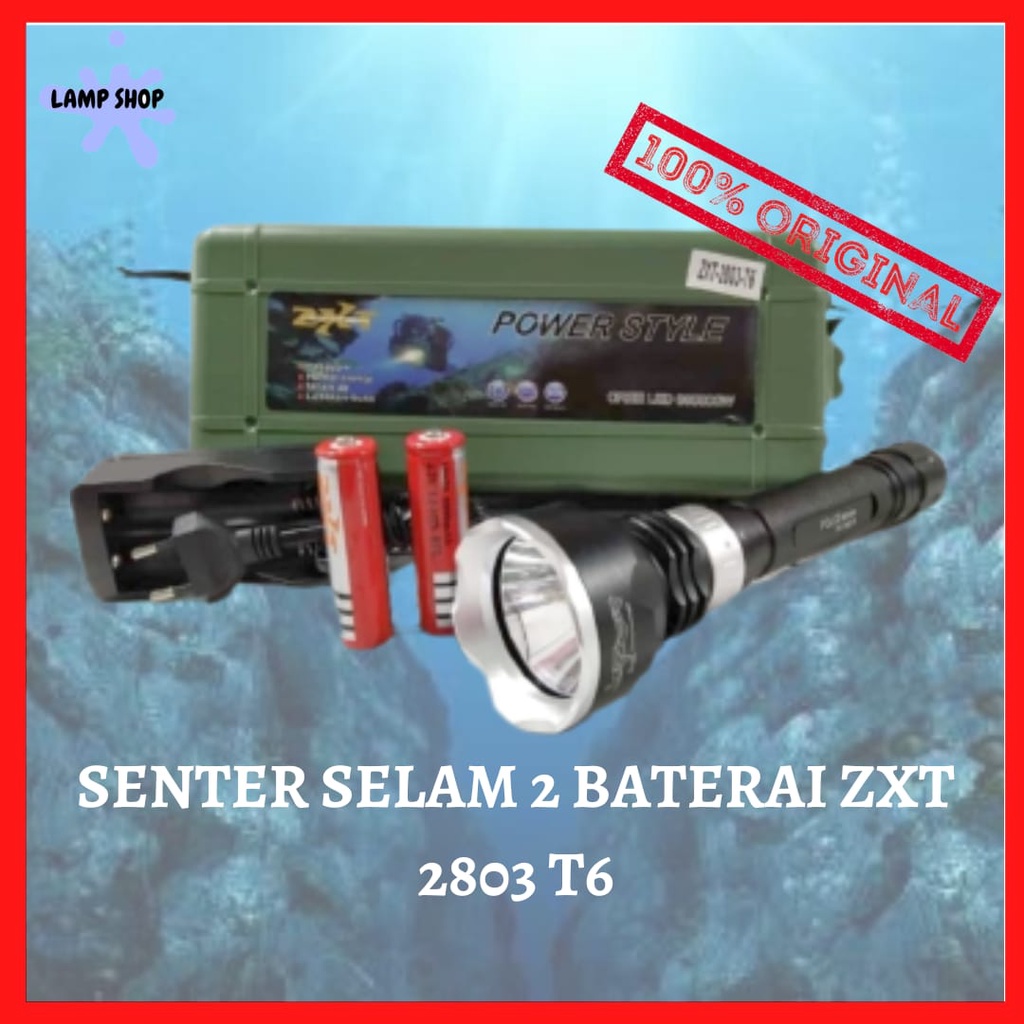 Senter Selam 2 Baterai ZXT 2803 T6