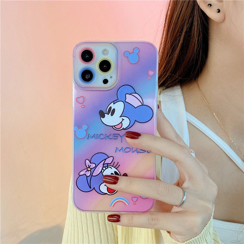 Case Motif Kartun Warna Pelangi Untuk IPhone 12 13 11 Pro Max X Xs Max Xr 5510