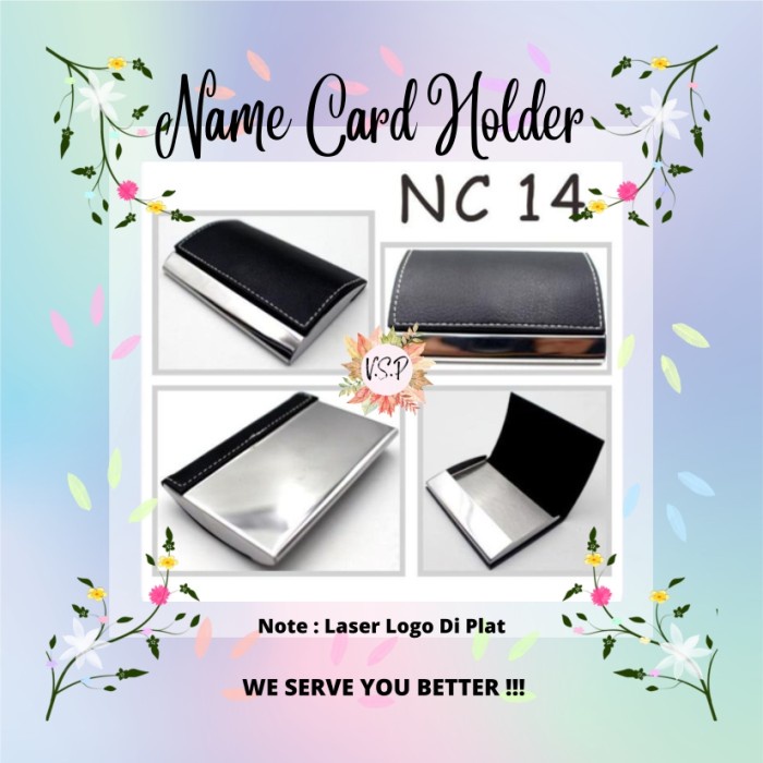 

Super Promo! Tempat Kartu Nama/Name card Holder Kulit NC 14 Murah!