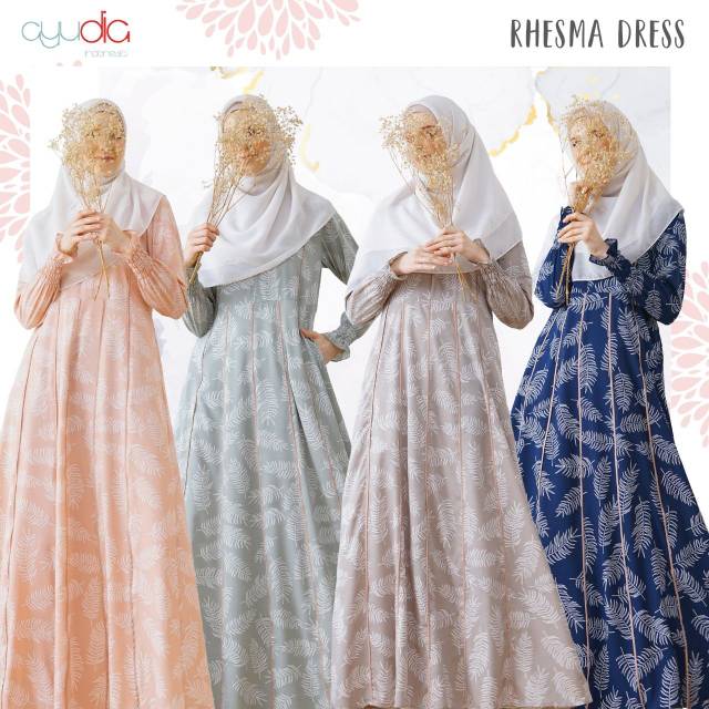 Gamis Busui Daily Ayudia Premium Tory Burch Rhesma Dress Best Seller Original by. Ayudia