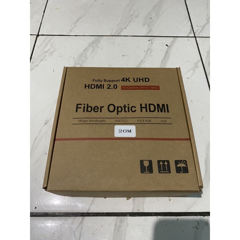 Cable HDTV 20m Active optical fiber 2.0 4K - Kabel HDTV 2.0 optic 20 m