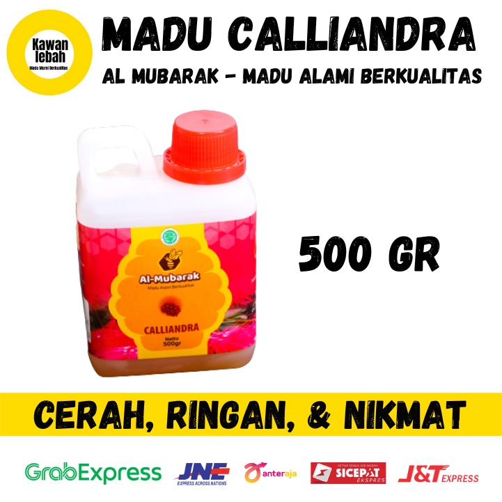 

MADU CALLIANDRA KALIANDRA 500 GR - ASLI ALAMI ENAK - MADU AL MUBARAK