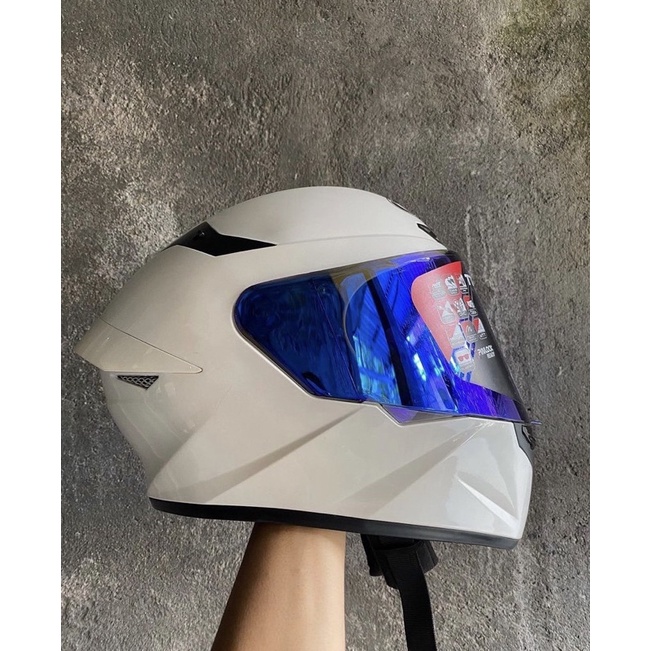 KYT TT COURSE TTC WHITE PEARL