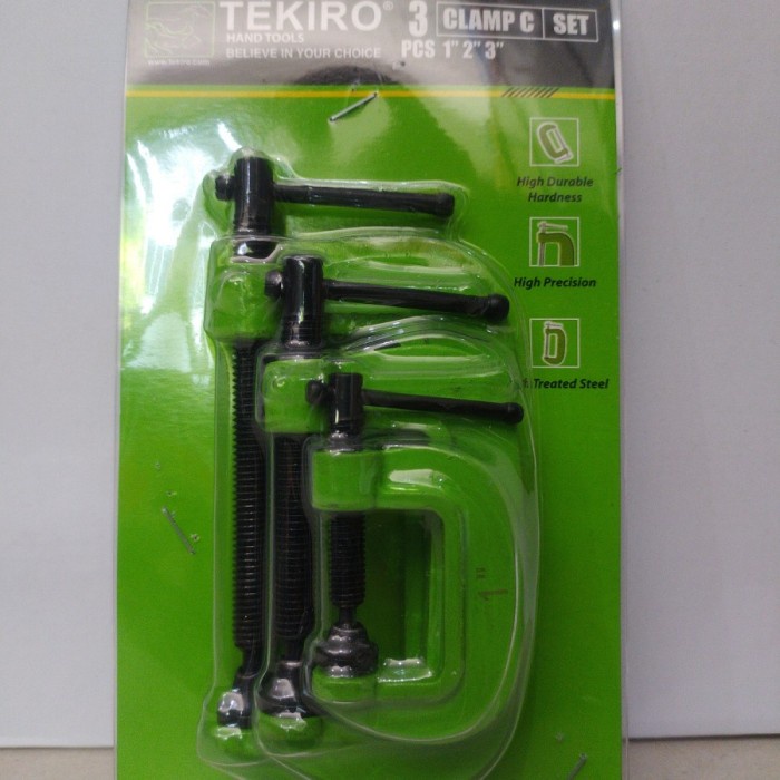 Tekiro KLEM C SET 3 PCS TEKIRO CLAMP C SET 3 PCS GT-CC1793