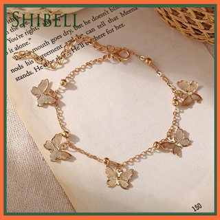 Image of Gelang Kaki Berongga Kupu Baru Yang Bisa Aksesoris Fashion-BELL