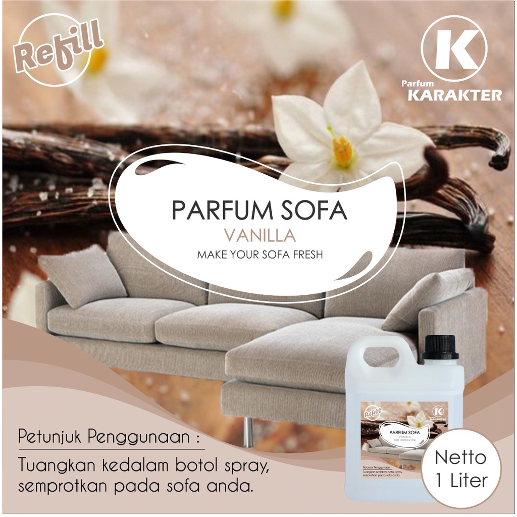 Parfum Sofa Harum Wangi Tahan Lama | Pewangi Sofa Murah Berkualitas | Ukuran 1 L | Bisa Cod | Terlaris