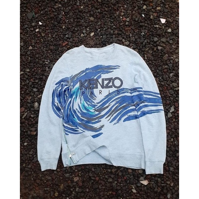 KENZO BIG logo Crewneck SECOND/BEKAS
