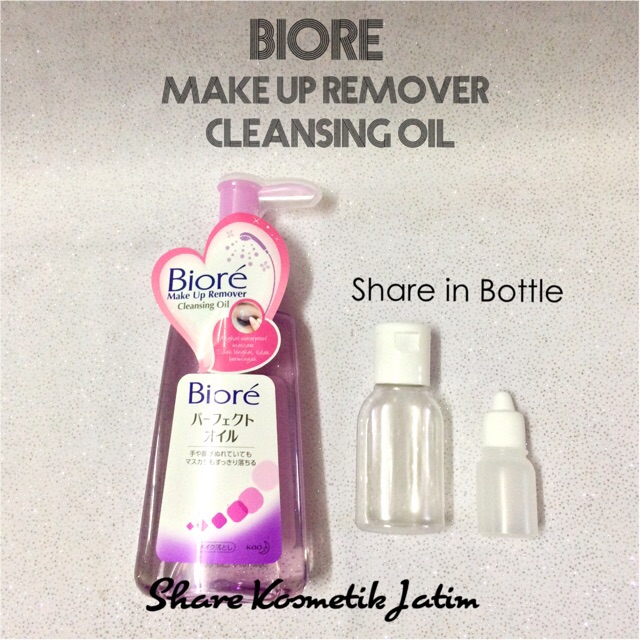 (Share in Bottle) Biore Make Up Remover Cleansing Oil Share