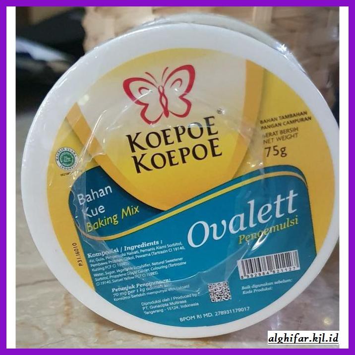 

Redwop-Gnikab- Ovalet Koepoe Koepoe 75Gr -Hallall.
