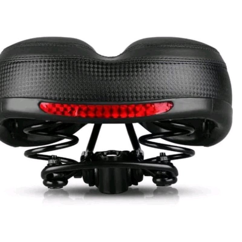 taffsport Saddle sepeda shock absorber big butt 3d jog sadel bike empuk nyaman