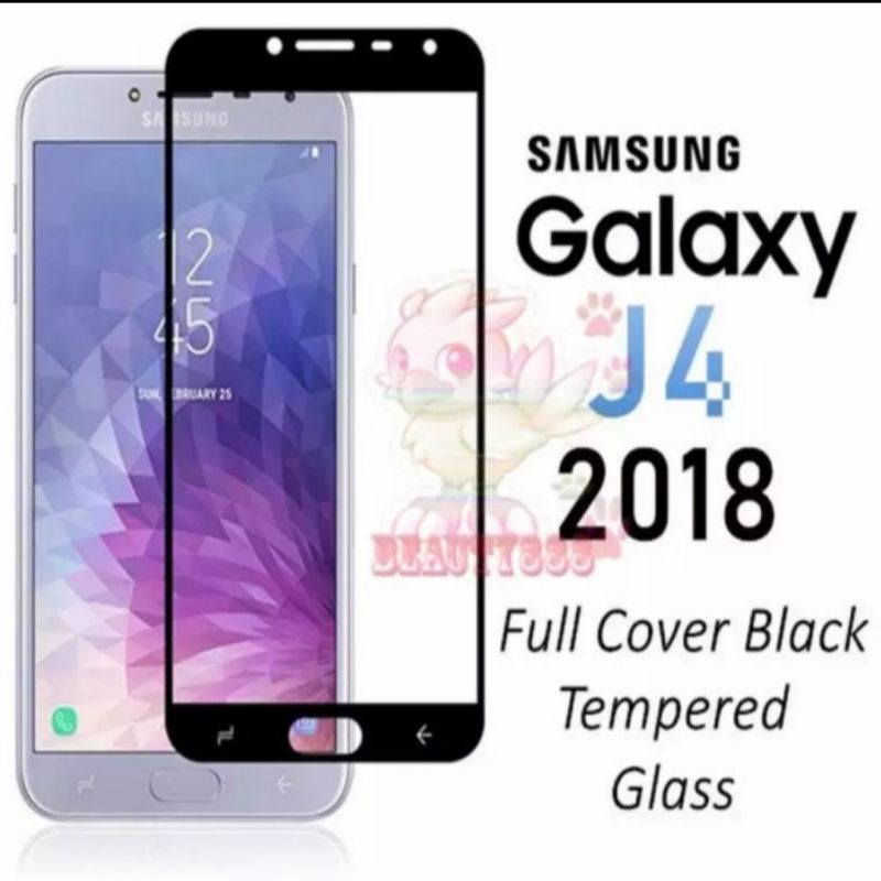 Samsung J4 2018 J4 Plus J6 Plus tempered glass anti gores kaca full lcd