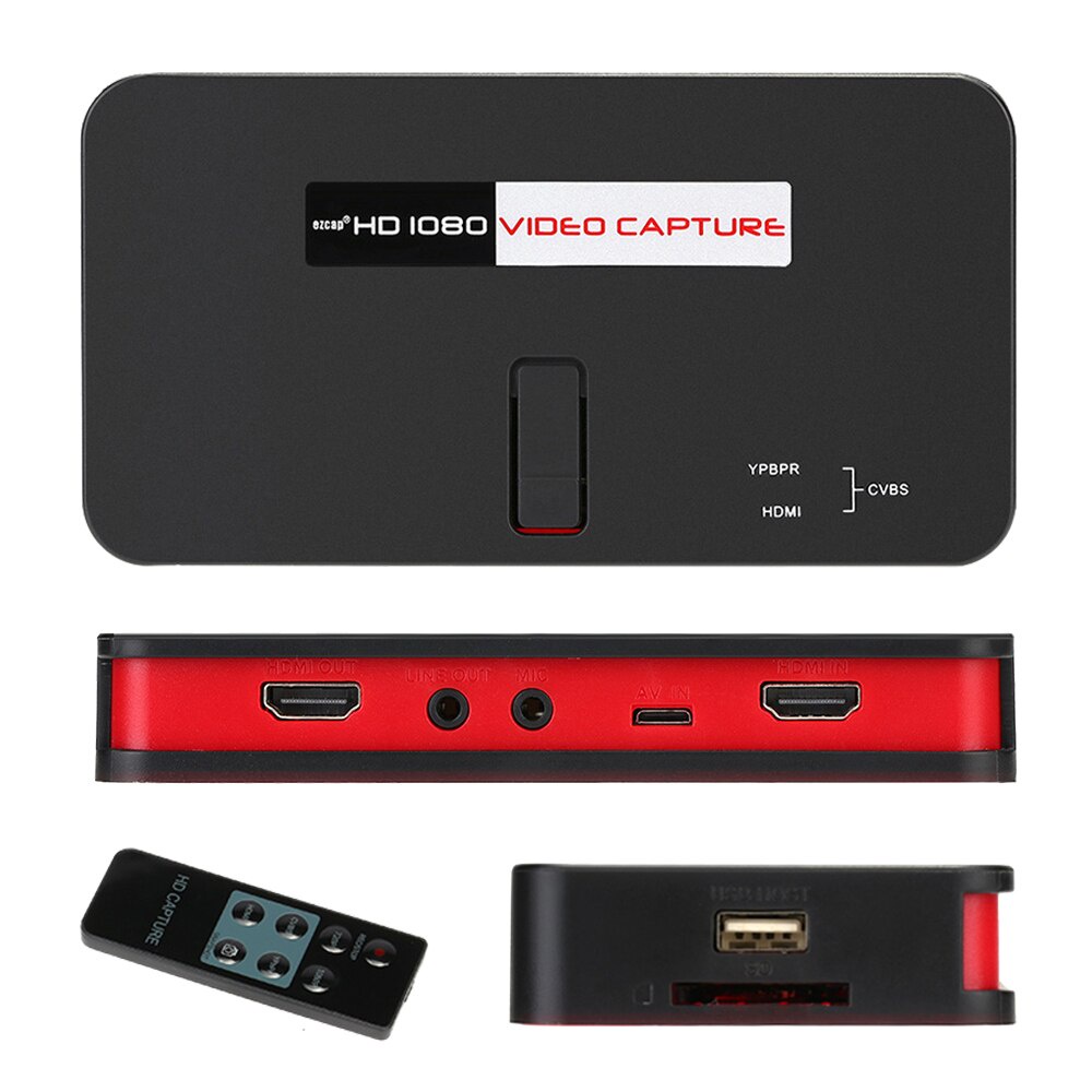 EZCAP 284 HD 1080p Video Capture with remote control