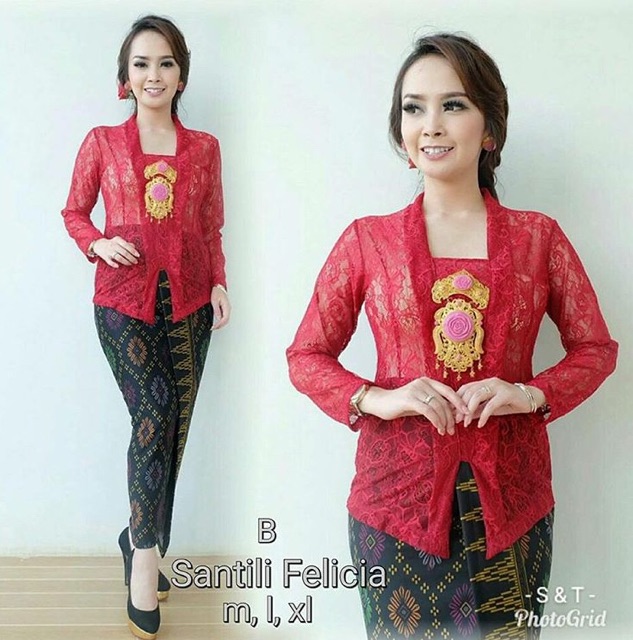 Set kebaya jadi kutubaru pnjng