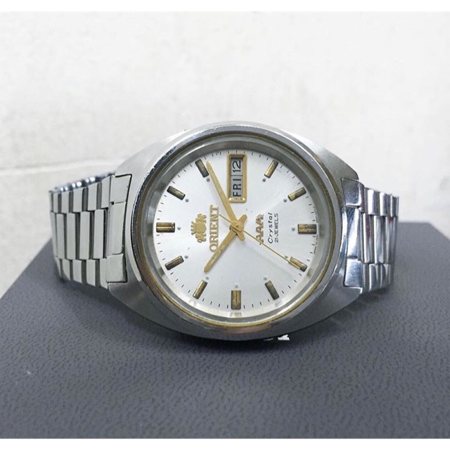JAM TANGAN VINTAGE AUTOMATIC ORIENT AAA 21 JEWELS ORIGINAL