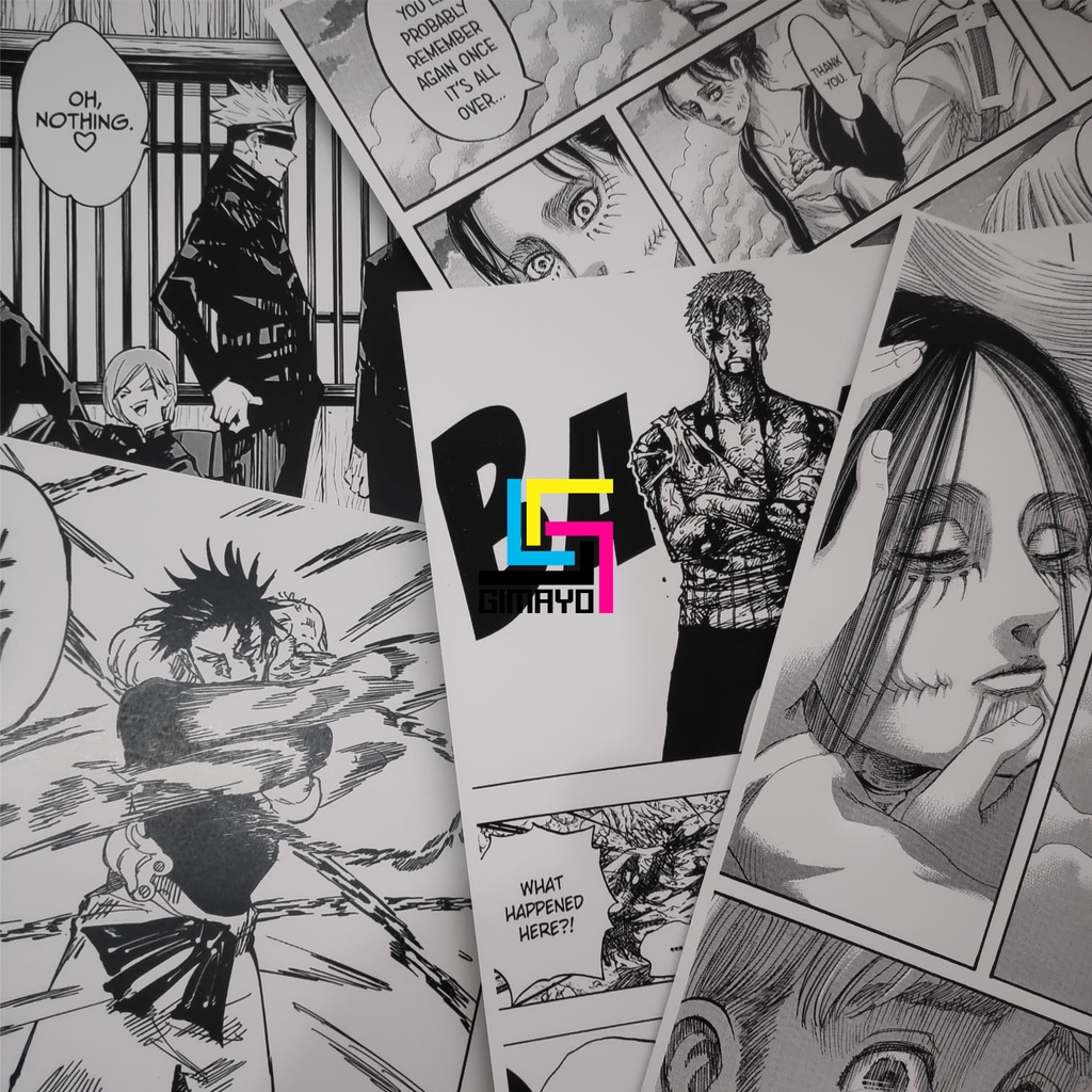 Poster Manga Wall Anime Wallpaper Dinding Komik Custom Request-3