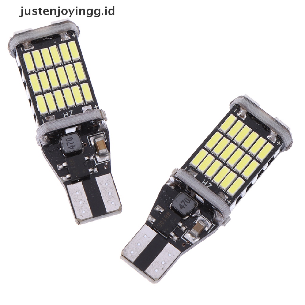 2pcs Lampu LED Canbus T16 T15 921 W16W Untuk Mundur Mobil