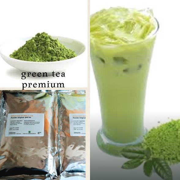 

(BISA COD) Powder Premium Green Tea- Green Tea Matcha Powder PREMIUM -1 Kg BERKUALITAS Kode 799