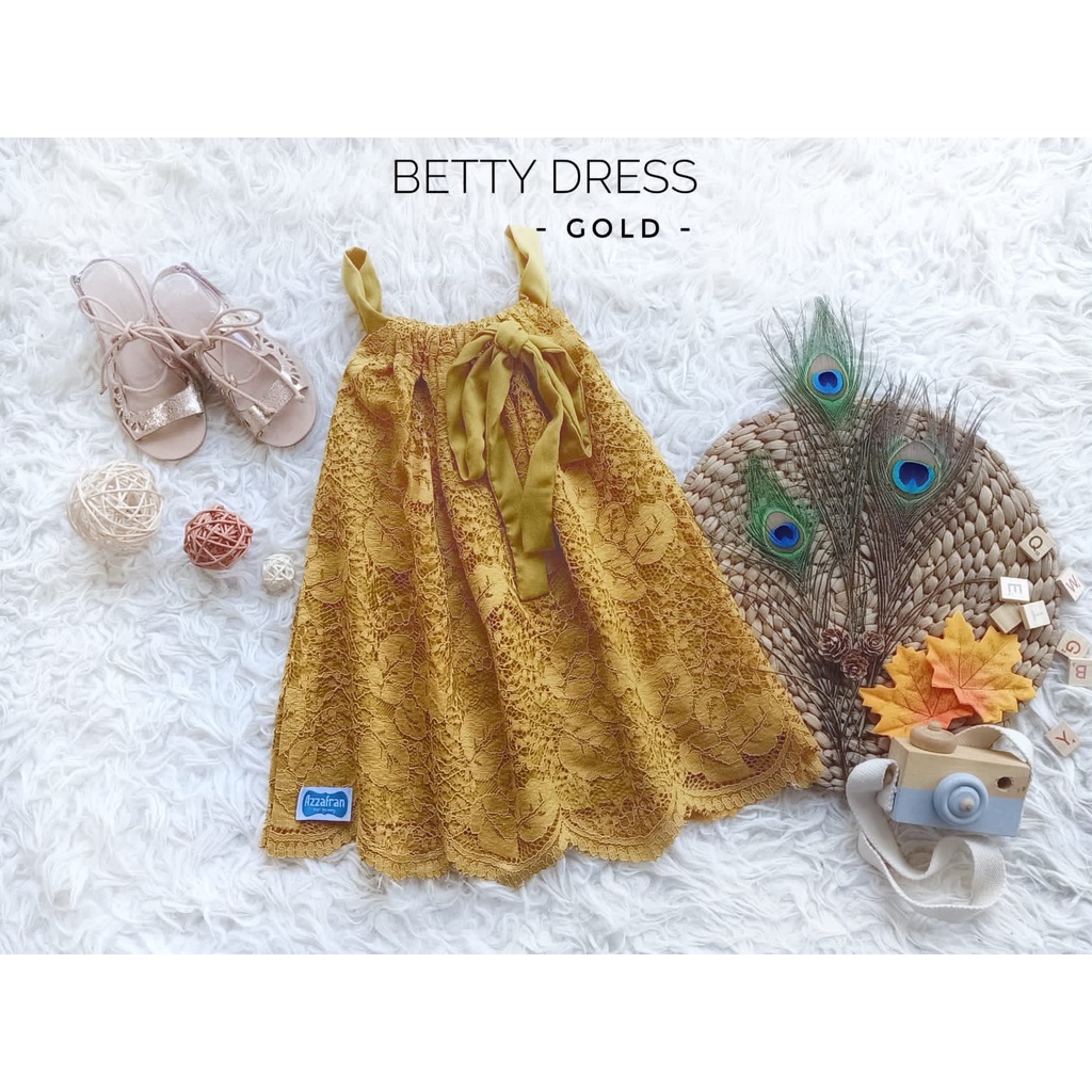 Dress Betty Anak Unik/Gaun Pesta Anak/Dress Anak